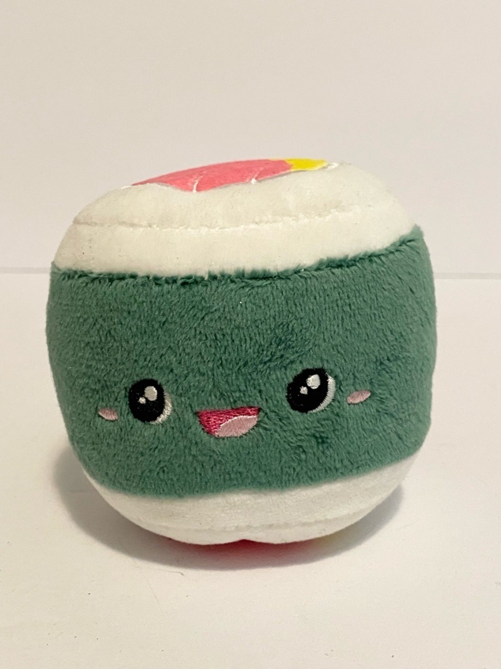 Squishable Sushi Roll Plush Snackers Clip Keychain Mini 4” Cute Kawaii Snugglemi